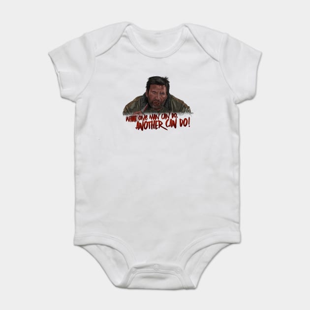 The Edge: What One Man Can Do Baby Bodysuit by 51Deesigns